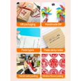 thumbnail image 4 of 10pcs Frame Tape, White Large Picture Hanging Tape, Non-Damage, No Tool, Suitable For Life Space Wall Hanging Strip, 4 of 4