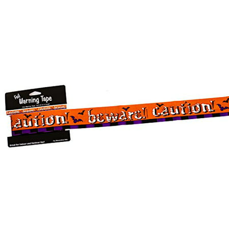 Halloween Party Decorations, Halloween Caution Tape, 3 Pack, 90 Feet Total
