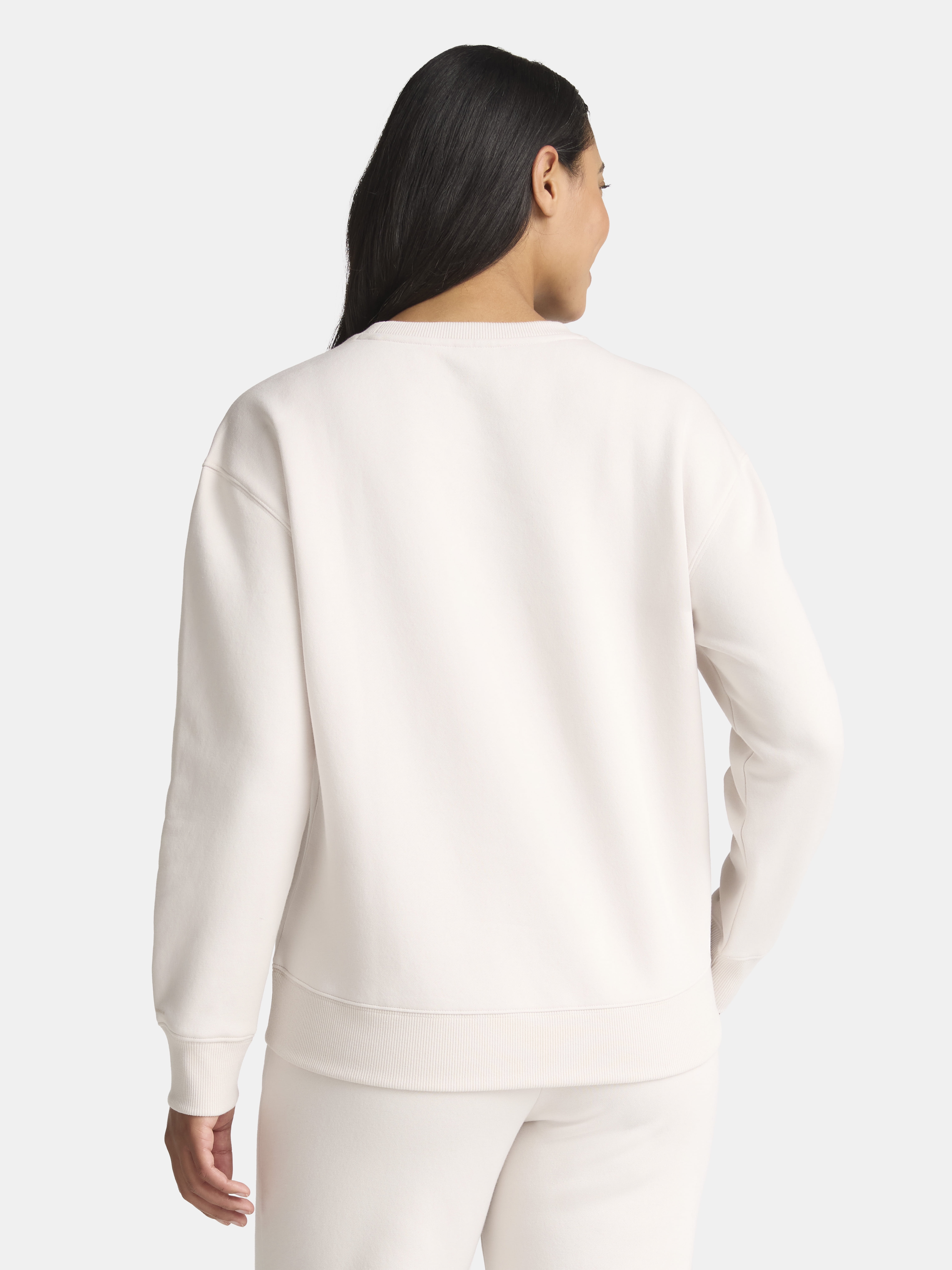 Athletic Works Women's Fleece Sweatshirt with Long Sleeves, Sizes XS-XXXL