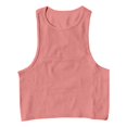 thumbnail image 3 of Crop Tops For Women Athletic Tank Tops For Women Women Ribbed Tank Tops Fitted Shirts For Women Light Tank Tops For Women Womens Workout Tops Ropa Deportiva Para Mujer Dressy Tanks, 3 of 4