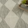 thumbnail image 3 of Nourison Positano Indoor/Outdoor Light Grey 7' x 10' Area Rug (7x10), 3 of 9