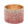 thumbnail image 1 of Minnieouse de diamantes de imitación para mujer, portátil, colorida, brillante, para chicas, citas, caminar, trabajo, cadena para la Ropa, zapatos y accesorios Miscelánea rosa dorado, 1 of 6