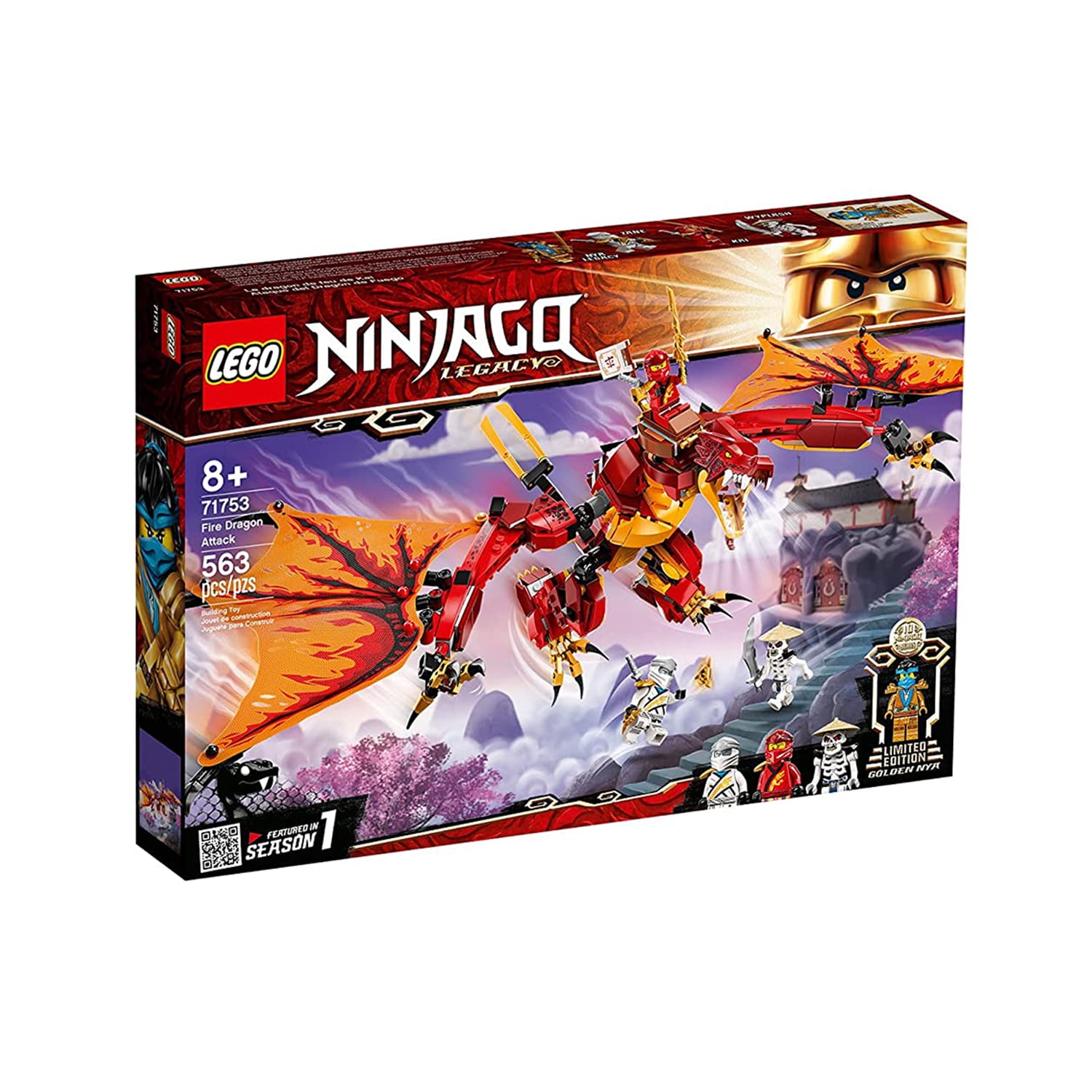 LEGO 71753 Ninjago Fire Dragon Attack
