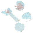 thumbnail image 5 of 1 Pc Fashion Butterfly Telephone Wire Hair Bands for Women 3.94"x2.17" Blue, 5 of 5