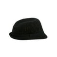 thumbnail image 3 of Womens Fuzzy Fedora w/ Band - Black - Small/Medium, 3 of 4