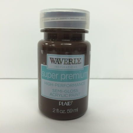 Waverly Inspirations 2 Fl. Oz. Super Premium Semi- Gloss Truffle Acrylic Paint