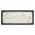 thumbnail image 2 of Stupell Industries Laundry the Never-ending Cycle Phrase Funny Cleaning Humor, 30 x 13,Design by Daphne Polselli, 2 of 5