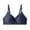 01_Gray, variant on Womens Plus Size Everyday Bra Demi Padded Bralette Seamless Brassiere Scalloped Push Up Bras Comfort Bralettes Lady Lace Lingerie Intimate Apparel