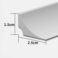 thumbnail image 4 of veasfak Silicone Shower Barrier Bottom Strip Faucet Guard for RV 2m, 4 of 4