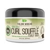 Taliah Waajid Curly Souffle Curl Enhancing Hair Styling Cream with Shea Butter, Coconut Oil, 12oz, 1 Piece