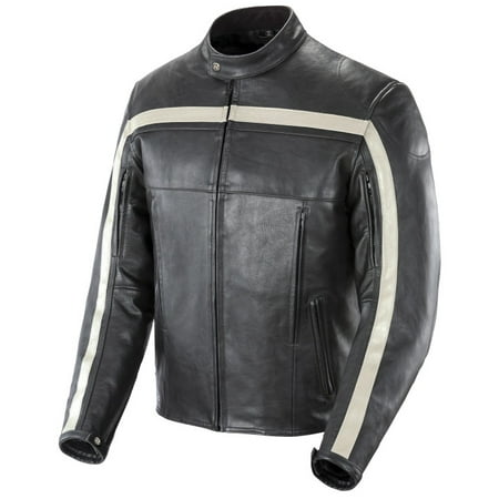 Joe Rocket Old School Leather Jacket Black