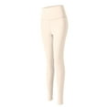 thumbnail image 6 of frariair Women's Performance Squat Proof Yoga Pants Tummy Control Sculpting High Waist Seamless Leggings For Gym Fitness And Lounge Beige, 6 of 6