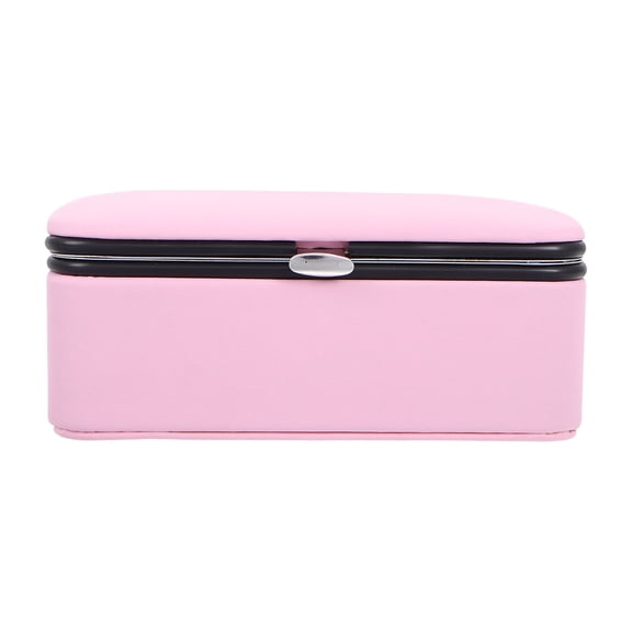 ELAYARD Travel Jewelry Organizer Jewelry Box for Women Pink 1Set