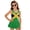 Jamaica Flag, variant on FOR U DESIGNS Girls' Sleeveless One-Piece Swimsuit Sleeveless Bathing Suit Swimwear Skirted Bathing Suit for 3-13 Years, Seashell Beaded Necklace