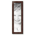 thumbnail image 2 of ArtToFrames 8x30" Honors Mahogany Picture Frame, Brown Wood Poster Frame, with Regular Acrylic and 2 (FBPL-5155), 2 of 7
