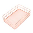 thumbnail image 2 of A Metal Storage Basket Metal Storage Basket Mesh Crate Vintage Kitchen Office Storage Desk Organiser Home Textile Storage, 2 of 3