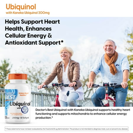 Ubiquinol with Kaneka, 200 mg, 30 Softgels, Doctor's Best