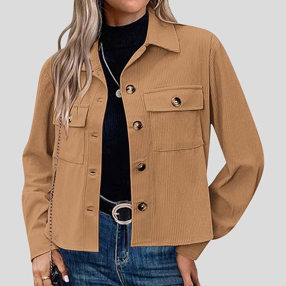Neewe Women's 2025 Coat Winter Coat for Warmth Button down Warm Jacket