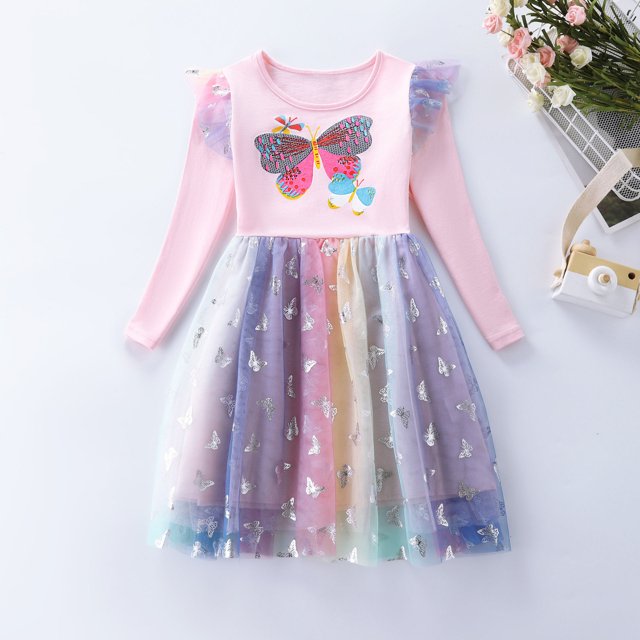 LOVZFMLL Robe Sans Manches Extensible Ligne A Robe de Récital Scolaire Patineuse Manches Courtes Col Rond