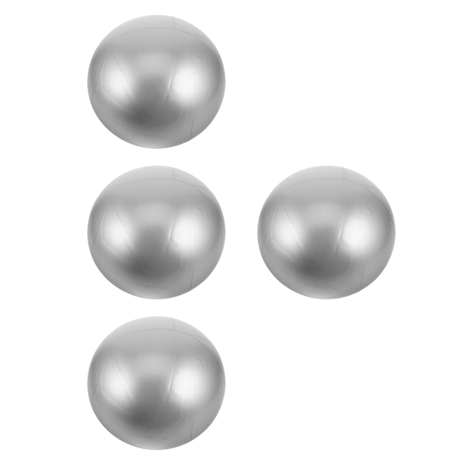 WORGEOUS 4pcs Mini Exercise Ball Pilates And Yoga Small Fitness Ball For Home Workouts And Physical Soft And Flexible Pvc