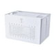 thumbnail image 3 of Caja de almacenamiento para enrutador, organizador de escritorio portátil multifuncional, regleta de enchufes, cable Blanco, 3 of 9