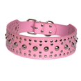 thumbnail image 1 of Collar de perro Sunnimix de doble lona grande fuerte resistente S rosa Collar de cachorros, 1 of 8