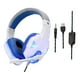 thumbnail image 3 of Gaming Headset Stereo Surround Auricures con micrófono rophone ptop LED azul perfke Auriculares para juegos montados en la cabeza, 3 of 9