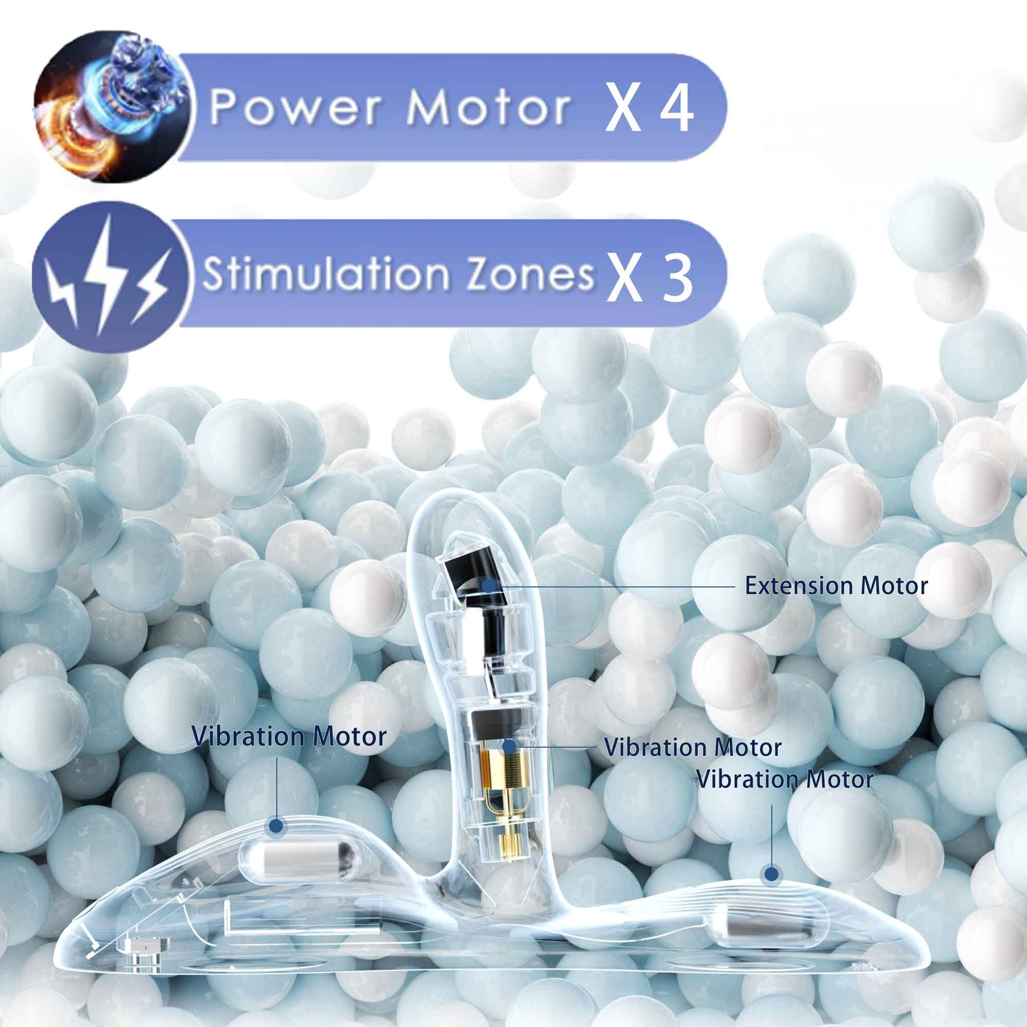 AYIYUN Remote Control Vibrators Waterproof Adult Sex Toys with 9 Vibration & 9 Thrusting Modes Vibrating Massager for Women Female Couple