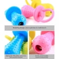 thumbnail image 4 of 3 Pack Molar Clean Teeth Rubber Toy  Clean Teeth Rubber Pacifier Chew Toy  Bell Chewing Playing Training Toys  for Pet Puppy Dog Cat (Random Color), 4 of 6