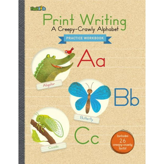 Print Écriture: un Alphabet Effrayant (Manuel de Pratique)