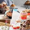thumbnail image 6 of BUSATIA 74 PCS Icing Piping Bags and Tips Set, Cake Decorating Supplies Kit with 48-Numbered Piping Tips, 20+1 Pastry Bags for Cookie Cupcake Cake Decoration, Cake Decorating Tips Set, 6 of 6