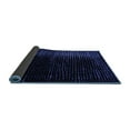 thumbnail image 2 of Ahgly Company Indoor Square Abstract Blue Modern Area Rugs, 4' Square, 2 of 4
