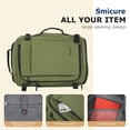 thumbnail image 5 of Smicure Travel carry on Backpack Laptop Business 17.5 Inch Business Anti Theft Slim Sturdy College School Computer Bag.(Dark Green), 5 of 8