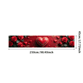 thumbnail image 2 of Heart Balloons Backdrop Background Wall Banner Valentines Day Party Decorations Romantic Celebration Event Decor Wedding Photography Prop, 2 of 3