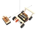 thumbnail image 1 of Voiture RC pour Enfants Créative DIY Assemblage Bois Voiture Télécommandée Modèle Jouet, 1 of 6