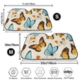 thumbnail image 3 of Fotbe Butterflies Car Windshield Sunshade | Sun Visor Protector Front Window Shade, Keeps Out UV Rays, Keeps Your Vehicle Cool-Medium, 3 of 7