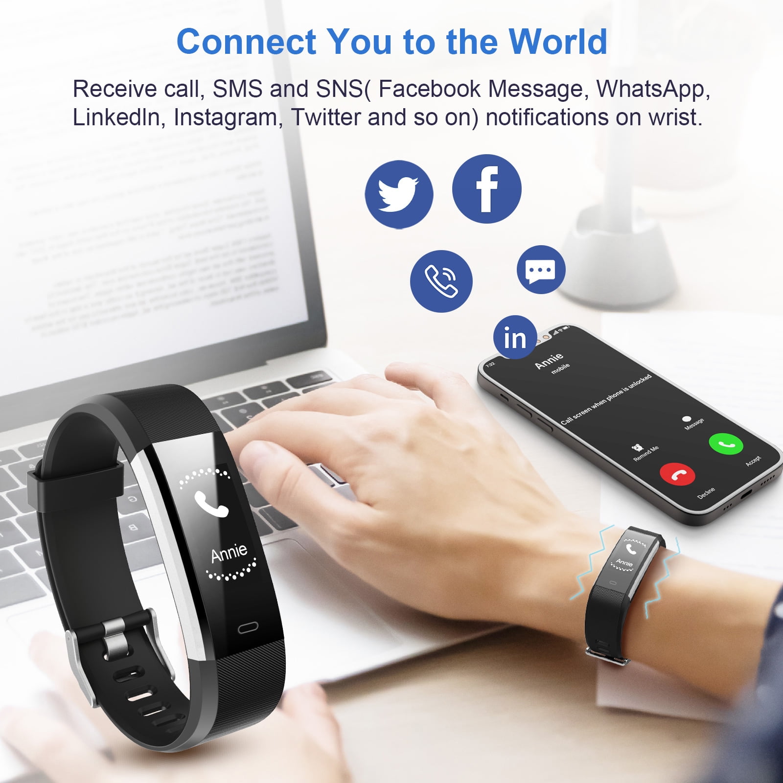 Фитнес трекер приложение. HR Advanced activity Tracker.
