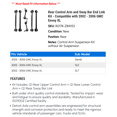 thumbnail image 2 of Rear Control Arm and Sway Bar End Link Kit - Compatible with 2002 - 2006 GMC Envoy XL 2003 2004 2005, 2 of 2