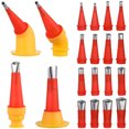 thumbnail image 3 of 24 Pcs Caulk Tips Caulking Nozzle Tips Caulking Nozzle Applicator Caulking Tool Kit Easy Caulking Finisher Set, 3 of 9
