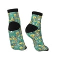 thumbnail image 4 of Bingfone Animals With Leaf Design Patterned Men'S Women'S Casual Cotton Socks, 4 of 9