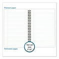 thumbnail image 2 of Cambridge Wire bound Business Notebook, Wide/Legal Rule, Black Cover, 8" x 5", 80 Sheets, 2 of 6