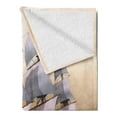 thumbnail image 2 of Maritime Soft Flannel Fleece Throw Blanket, Ship Sailing on the Ocean with Full Sail Digital Computer Graphic Composition, Cozy Plush for Indoor and Outdoor Use, 70" x 90", Multicolor, by Ambesonne, 2 of 5