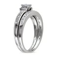 thumbnail image 3 of Everly Women's Diamond Sterling Silver Bridal Set, 3 of 5