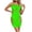 Green, variant on Women Hollow Lingerie One-Piece Bodysuit Open Crotch Solid Color Sleeveless Lace Elastic Honeymoon Valentine Special Nights
