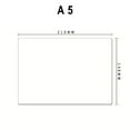 thumbnail image 1 of A5 Magnetic Whiteboard Fridge Dry Wipe Markers Writing Record Message Board, 1 of 5