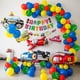 thumbnail image 3 of Transporte Decoraciones para fiestas de cumpleaños, camión, coche, , , coches, decoración de fiestas temáticas, adornos para tartas para Yuyangstore Globos de fiesta de cumpleaños, 3 of 6