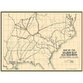 thumbnail image 3 of Keenan 14x11 Black Modern Framed Museum Art Print Titled - Rabun Gap Railroad - Keenan 1850, 3 of 5