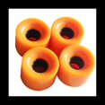 thumbnail image 1 of 4 Piezas 60X45Mm Ruedas Cruiser Skateboard Ruedas PU Ruedas Long Board Cruiser Ruedas, Naranja, 1 of 5
