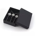 thumbnail image 2 of EOEMY Stainless Steel Set Pendant Necklace Earrings Tree Of Life Necklace 18.1" P757-Black, 2 of 7