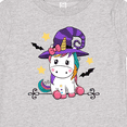 thumbnail image 4 of Inktastic Halloween Girls Unicorn Witch Girls Baby T-Shirt, 4 of 5